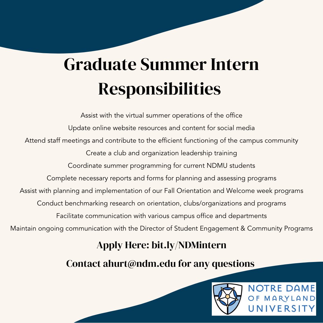 AdultingAmbz's tweet photo. i’m hiring a summer graduate intern - virtual position 🤗

#SApro #SAgrad #NASPA21 #BLKSAP https://t.co/cABAeDmxbU