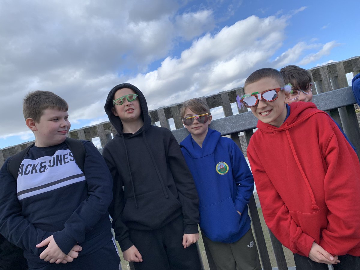 BrimmondSch's tweet photo. P7/6 designed glasses to show how unique they all are 🤓 #AutismAwarenessWeek https://t.co/APzOoxaxQk