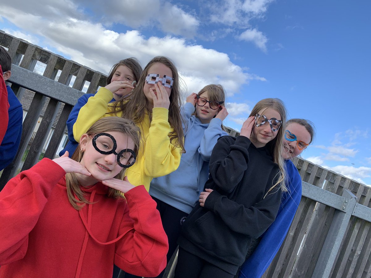 P7/6 designed glasses to show how unique they all are 🤓 #AutismAwarenessWeek