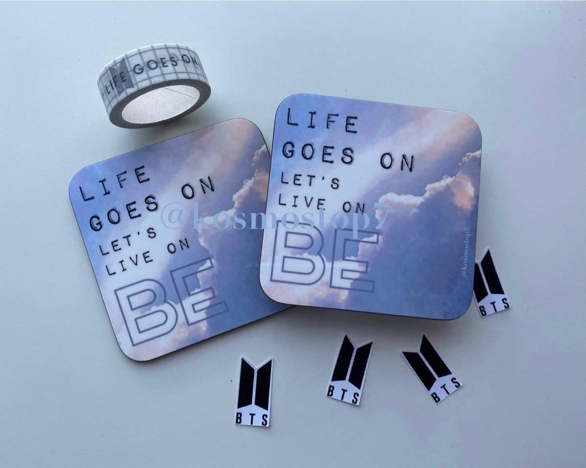kosmostop7's tweet photo. BE coasters have arrived! Love the pastel vibe of them 😍
Few instocks available on Depop and Etsy!
🛍Link in Bio!
#bts #btsarmy #btscoaster #kpopcoaster https://t.co/gg5Eqf2NJ0