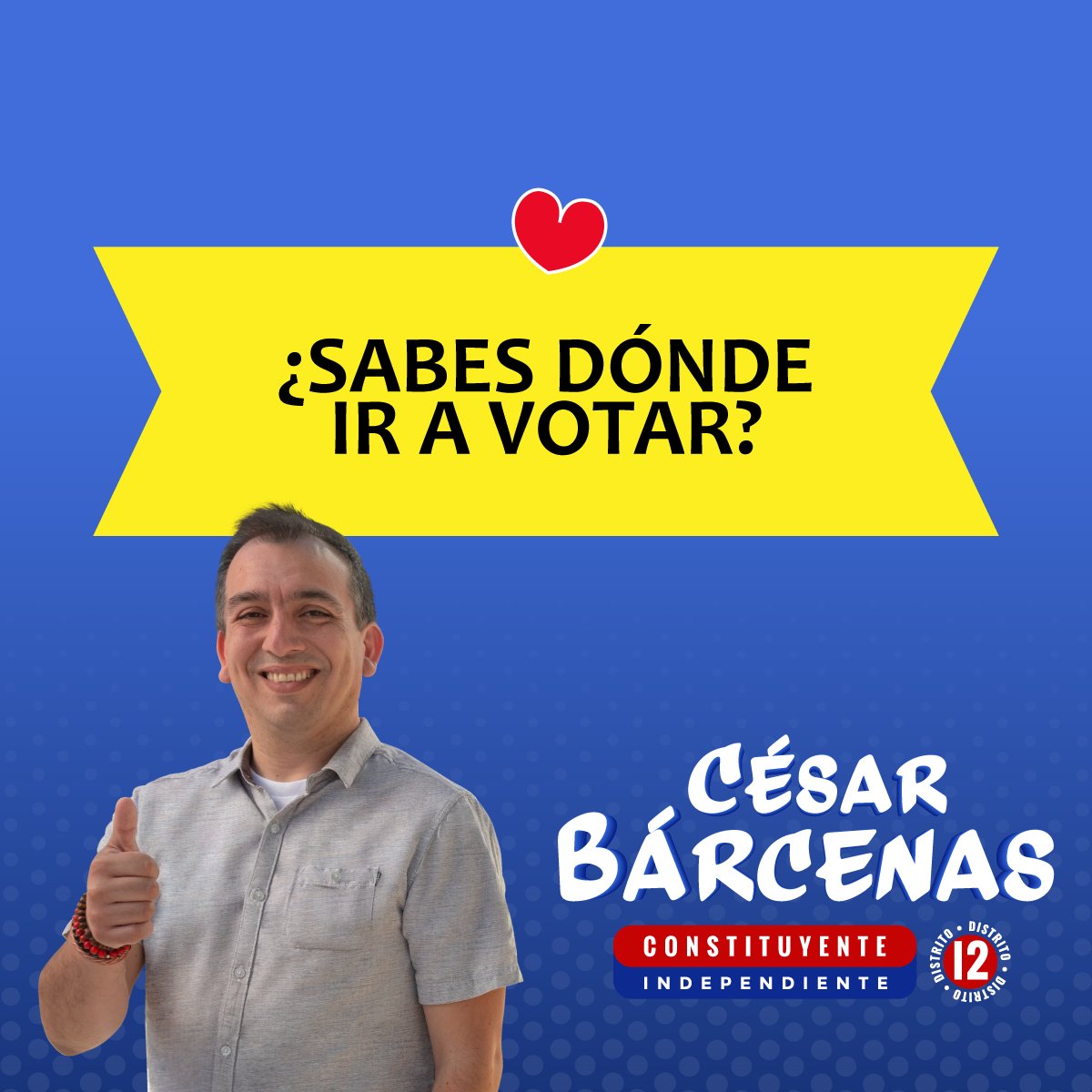 Consúltalo en el Servicio Electoral de Chile. Entra en consulta.servel.cl y verifica tus datos.
