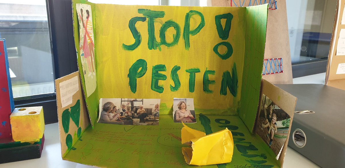 AtheneumMXM's tweet image. Mooi project tegen pesten in 1B. #samenlerensamenleven @GO_onderwijs @GOinAntwerpen