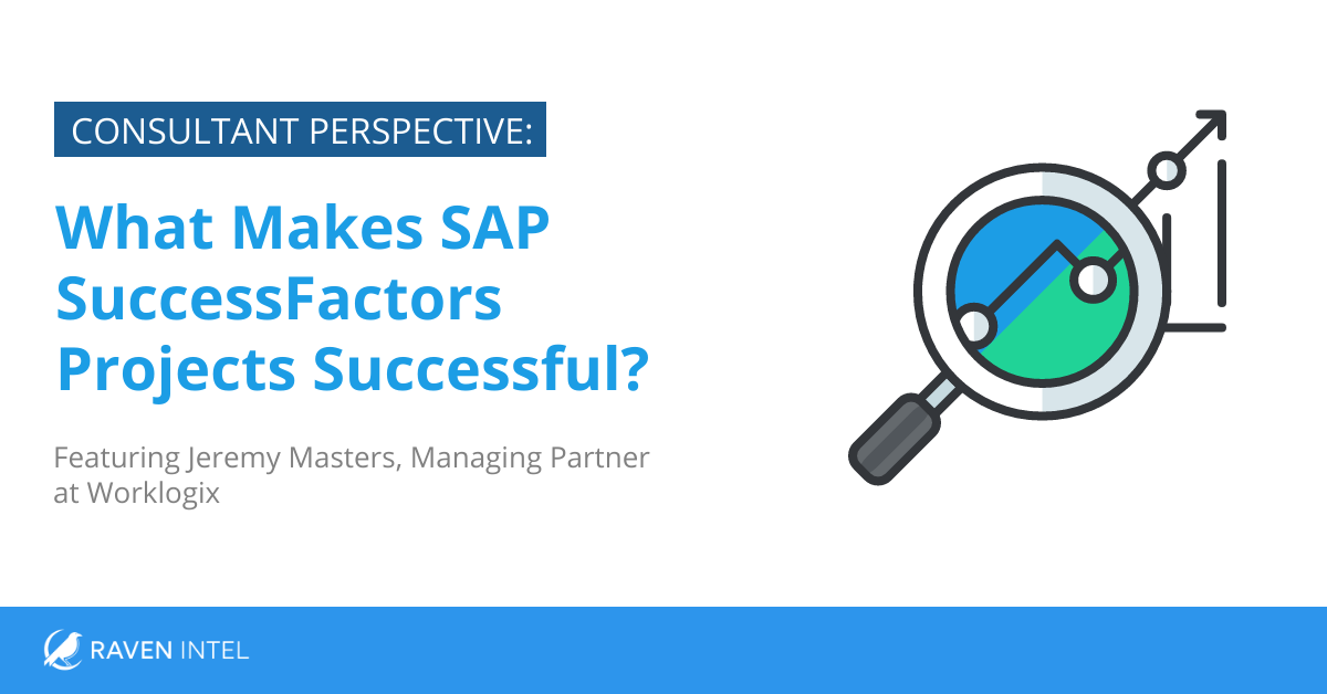 ravenintell's tweet photo. Raven Intel interviewed @wlxconnect's Jeremy Masters on what makes @successfactors projects successful and what project elements you should pay extra attention to.

Read the full article here: https://t.co/h70BwtrGak

#SAP #Worklogix #SuccessFactors #implementation https://t.co/ELQVlrxKFU