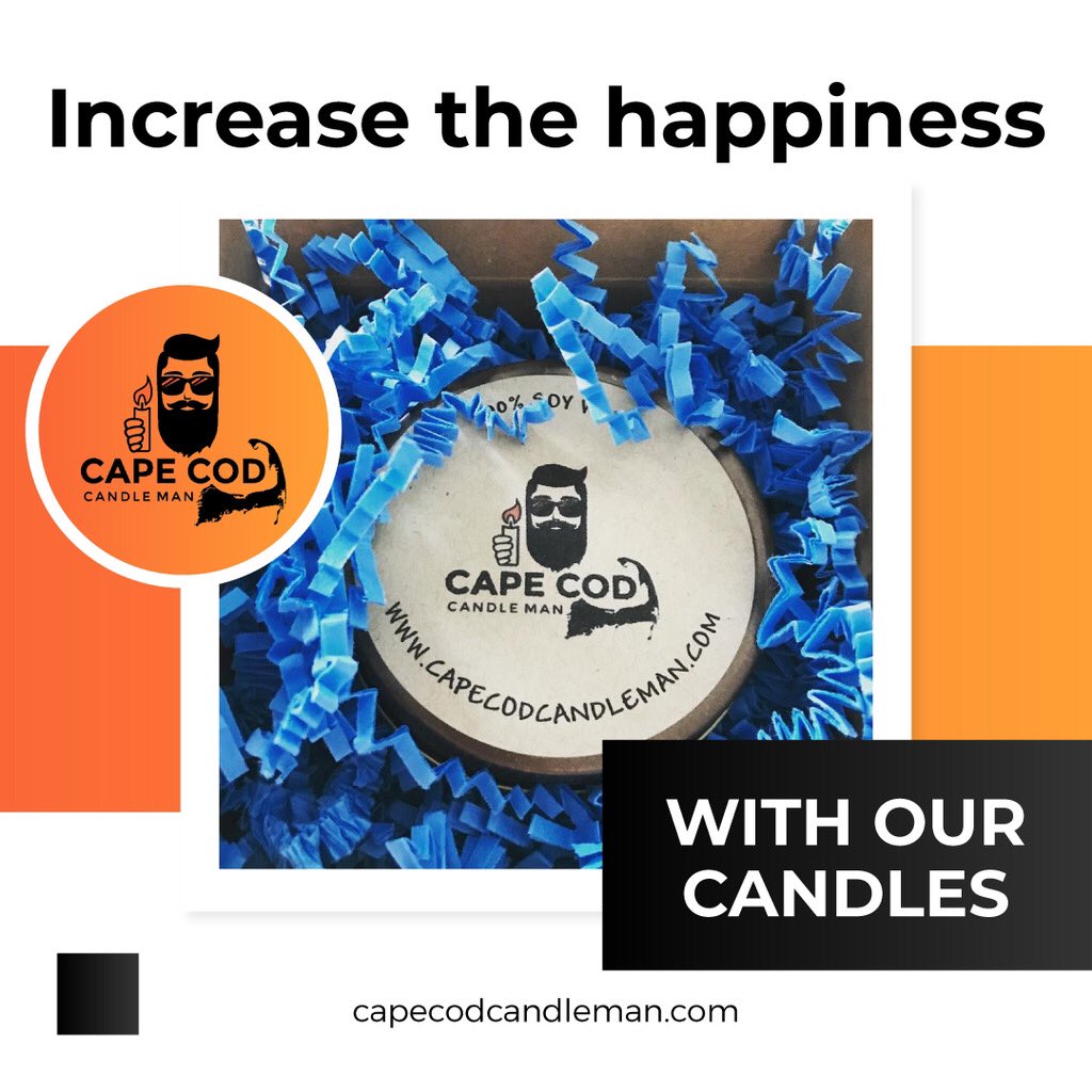 CapeCandleman's tweet photo. Increase the happiness with our candles!

Visit https://t.co/BXcIRHxoVM

#capecodcandleman #candles #capecandle #candlesofinstagram #candleshop #candleman #gifts #giftsideas #funcandles #candleseason https://t.co/0pQy63pl93