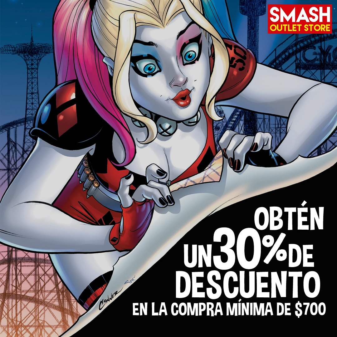 SmashOutlet's tweet photo. 🚨📣 Tenemos para ti, un 30% de descuento en la compra mínima de $700. 🃏💜 Te esperamos en Frikiplaza , Eje Central, Lázaro Cárdenas No. 9, Local 374, 3er. Piso.
#SmashOutletStore #Marvel #DC #DCCómics #Cómics #HarleyQuinn #MundoFriki #FrikiPlaza https://t.co/gvMFXgIFP1