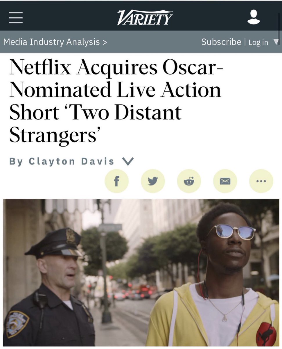 6ftovr's tweet photo. The wait is over!!!! Congrats to the whole team and everyone who supported!!! See you April 9th!!!!! @TwoDistantFilm @6ftovr #sixfeetover #twodistantstrangers #netflix #strongblacklead https://t.co/jTqsgrdGFf