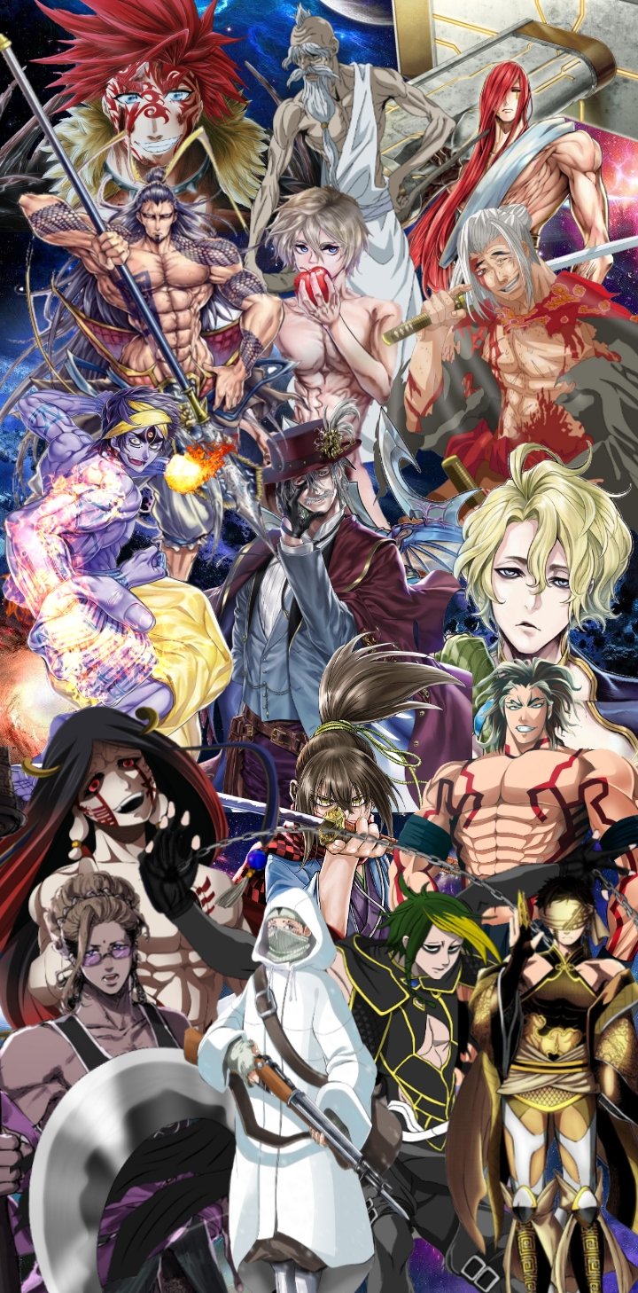 Shuumatsu no Valkyrie - All characters  Animes wallpapers, Anime, Ragnarok  anime