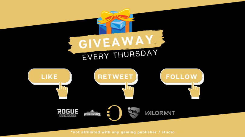 OMNIesportsTeam's tweet photo. $25 WEEKLY GIVEAWAY

Have a passion for gaming? Want to win free money? All you have to do to enter is:

-Like
-Retweet

Must be following to win. Receipts and new giveaways every Thursday. 

Want to be part of our gaming community? Join our Discord: https://t.co/mZ2BsJ6dHY https://t.co/850l4KtVw4