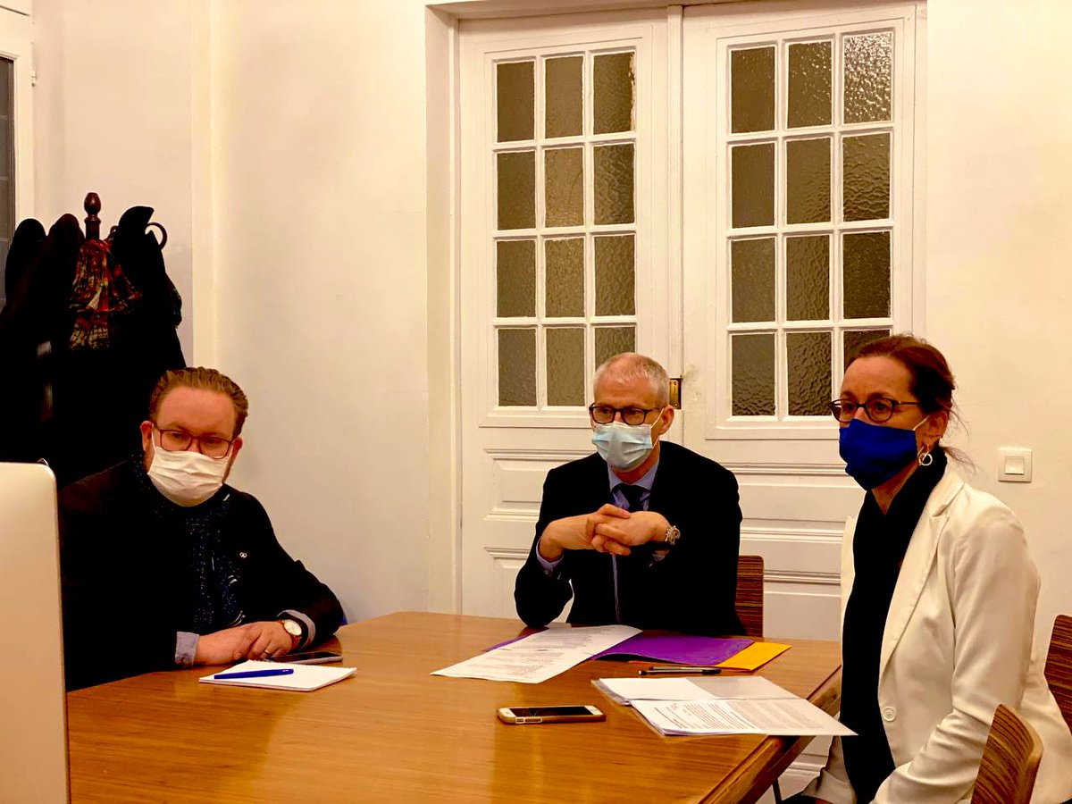 franckriester's tweet photo. À l’occasion de mon déplacement en Alsace, très heureux de retrouver avec @fabienne_keller, nos délégués et militants @agir_officiel du Grand Est.
Félicitations à @PJakubowicz, notre nouveau délégué régional et merci à @MldAymeric pour son engagement sans faille depuis le début! https://t.co/Ru36PM4pqY
