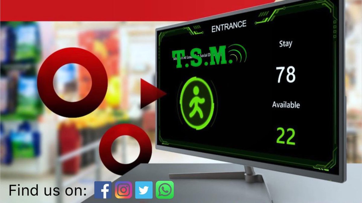 TSM46181351's tweet photo. In order to enable social distancing, it's imperative that buildings and facilities limit the number of people allowed inside. 

Hikvision's Density Control Solution automatically provides clear signage and ways to avoid overcrowding.

Call us on 01903 855420 https://t.co/nu9mNWL5Uv