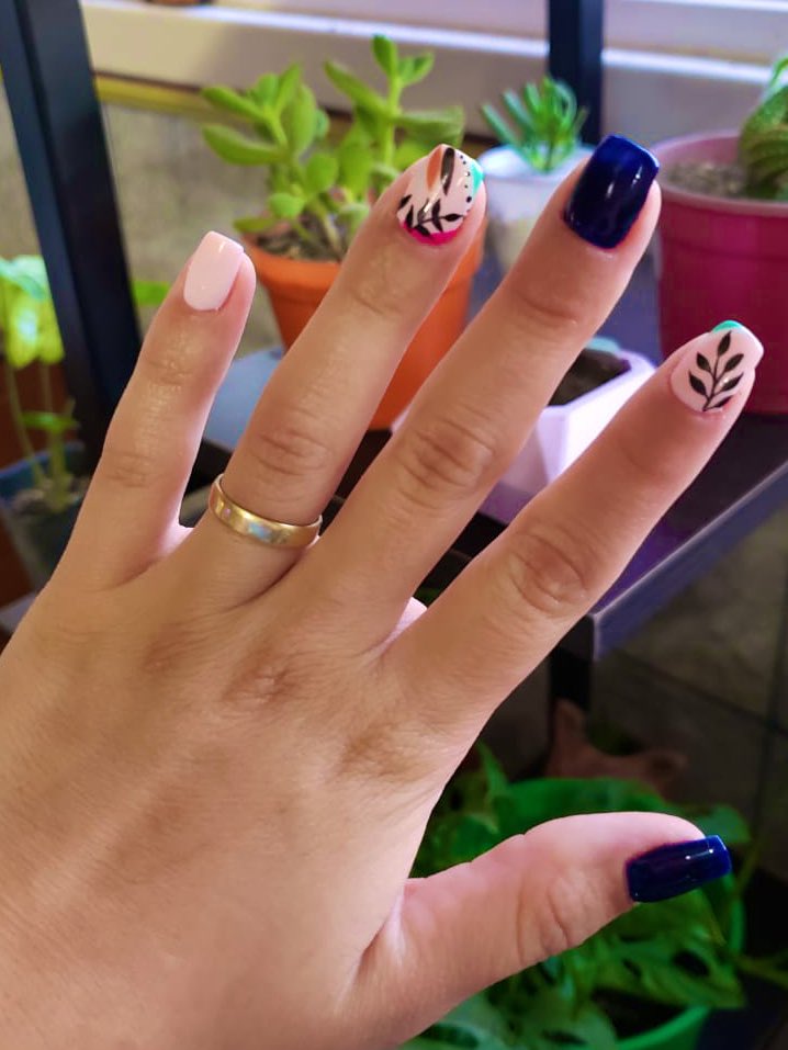 Esmaltado semi 💙