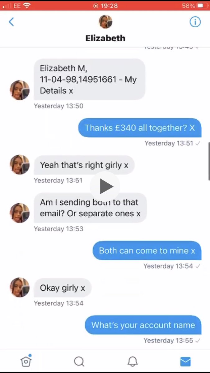 BenMcManus6's tweet photo. So this fiend @elizabeth7xr_ thinks its okay to scam people fake parklife tickets. Shes scammed my sister and blocked her and still tweeting that she has tickets to sell. Proper Ian Beale behaviour. @Parklifefest any chance of that order number reference to be voided? https://t.co/3AYqyeqLM5