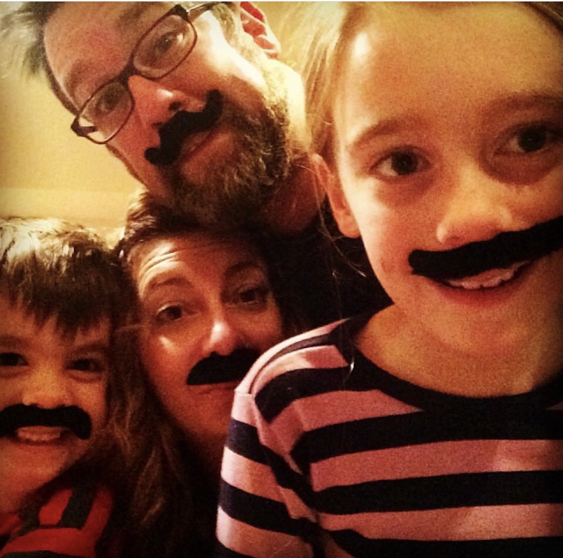elicbramlett's tweet photo. @mindykaling @bjnovak Mustache party.
#firstpostchallenge https://t.co/35d919pORH