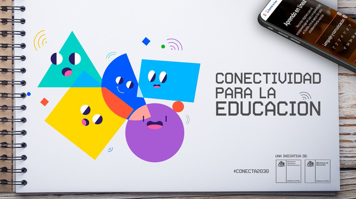 DPR_RM's tweet photo. #Conecta2030 busca contribuir a la disminución de la brecha digital y proveer de conectividad de alta capacidad a establecimientos educacionales a lo largo del país, beneficiando a unos 3.2 millones de estudiantes de educación básica y media.

📲 Más info: https://t.co/yJ5dNNYTte https://t.co/GhWY4Y9026
