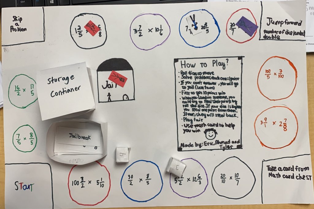 When your students finish their math assignment and fully embrace the extension project! Wow! #theSlate #creativelearning #itsworthit #math <a href="/wcsdistrict/">Worthington Schools</a>