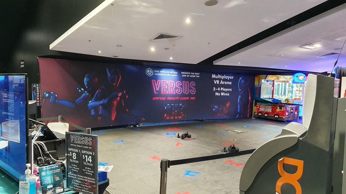 Operator Spotlight ⚡️

Check out Free Space VR Arena in Brisbane. This is an awesome example of how versatile and easy to deploy the arena is. If you're interested in trying it out, sign-up for a free trial on thephenomenavr.com