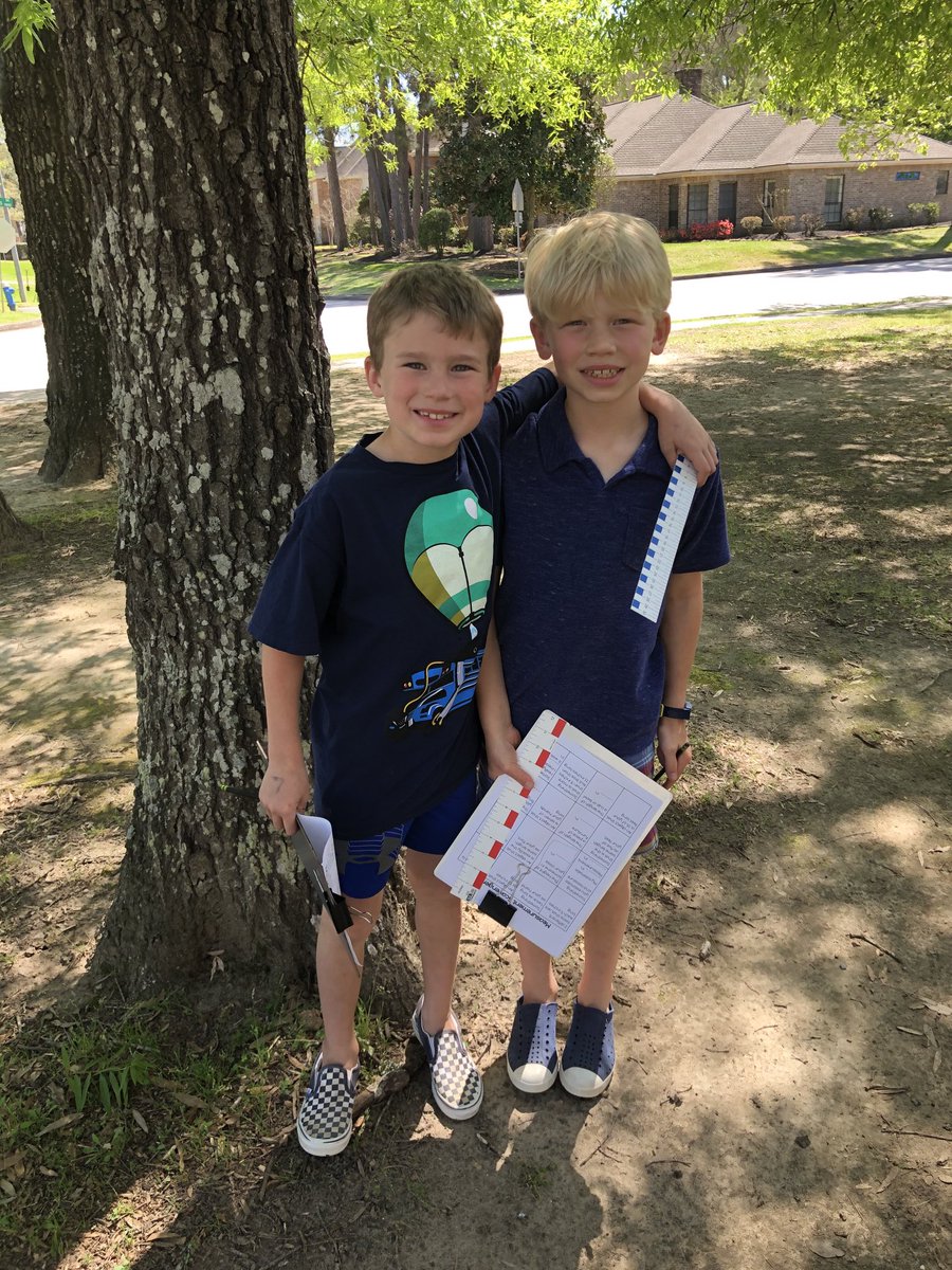 Beautiful day for an outdoor measurement scavenger hunt!!  Stakes Smarties had so much FUN! 
⁦<a href="/HumbleISD_WCE/">Willow Creek Elem</a>⁩
⁦
