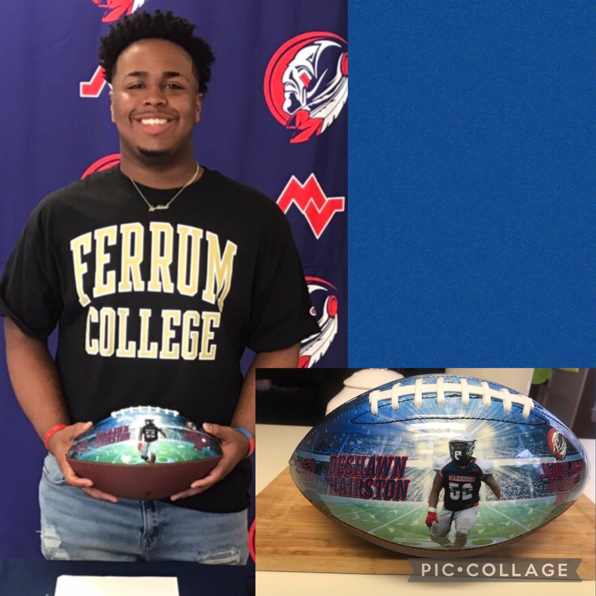 mrsh430's tweet photo. So proud of @Shawnsowaviii 🎩🏈⚫️🟡#PantherPride  #40West https://t.co/U0Kf1epArh