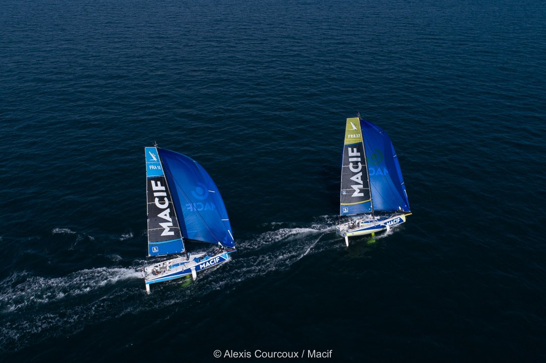 SkipperMacif's tweet photo. [@SoloMCoQ]
🌅 Premier soir en mer pour les #Skippersmacif sur la grande course ⛵️
Ils naviguent dans la petole vers le pont de l’Ile de Ré 📍
🌍 : https://t.co/sOzDHzvZKk
#Macifcourseaularge https://t.co/SQ8tmClDJW
