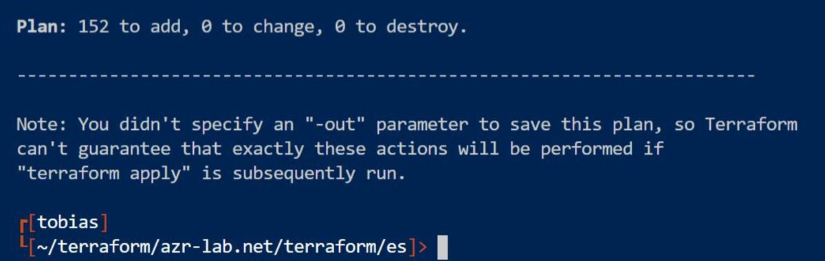 Solid start! Deploying Enterprise-scale architecture with Terraform module. 
#Azure #Terraform #EnterpriseScale