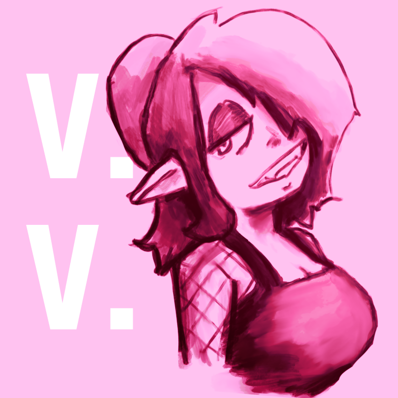 FlamecannonIII's tweet photo. @ottosparts' on 2/6 is their OC V.V., and Glowinggegg's on 2/28 is her character in ACNH! https://t.co/nScrVH8nZI