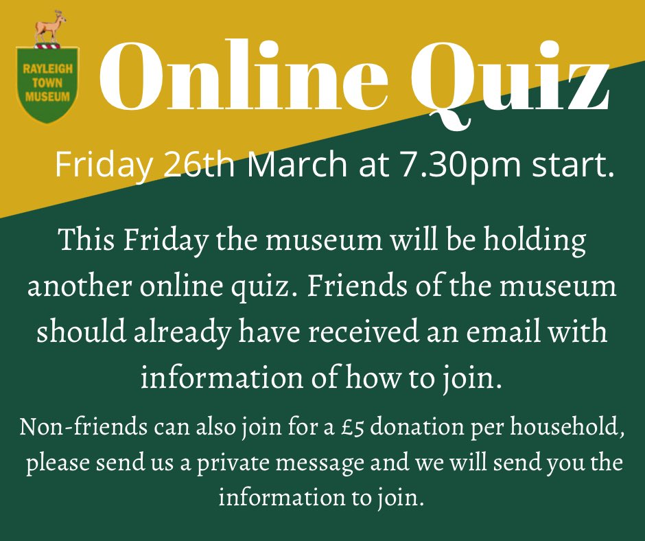 Online quiz for the museum