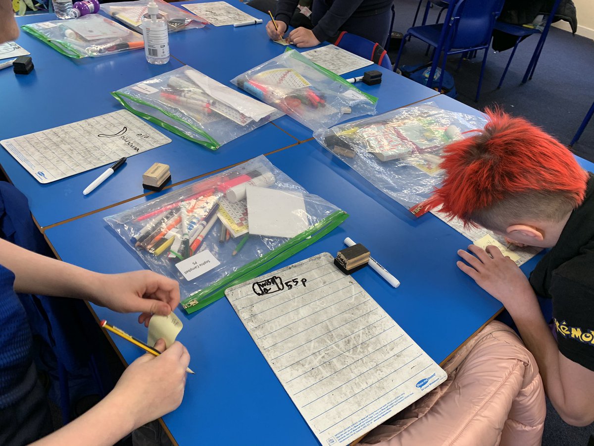 MrsSwanBX's tweet photo. We went shopping during Maths today 🛒💷 We chose 5 items that we wanted to buy and calculated our bill #BPSMaths @BPSMaths https://t.co/1XKqAzVK9f