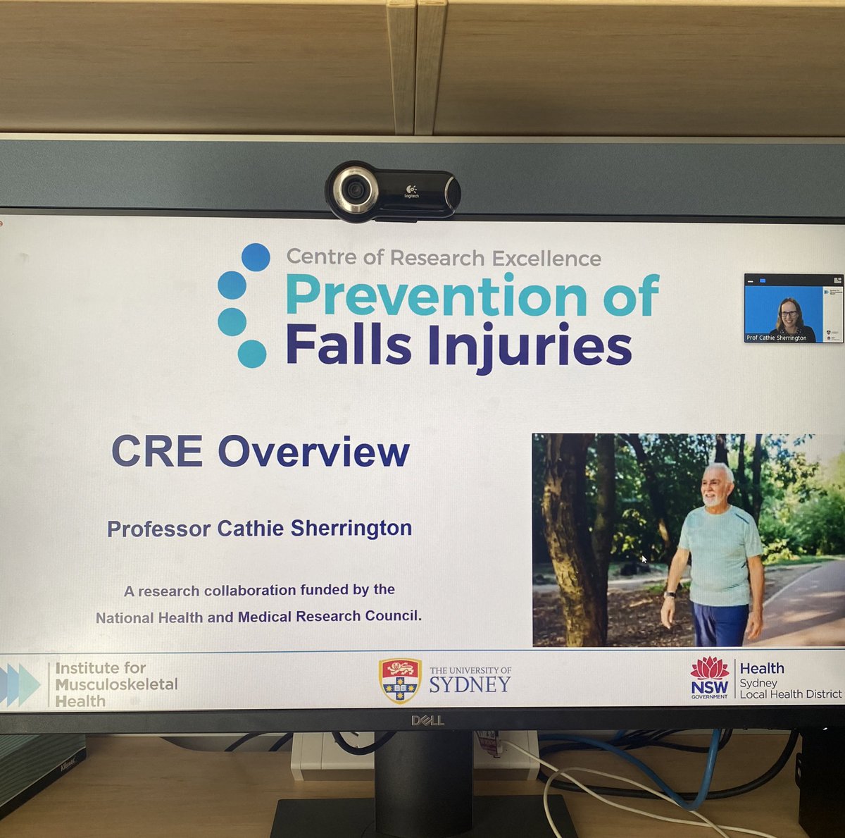 Juliana S Oliveira (@julianasolive11) on Twitter photo Exciting talk from <a href="/CathieSherr/">Prof Cathie Sherrington</a> on the overview of the CRE Prevention of Falls injuries. Glad to be a postdoc on the team! Looking forward to it.
<a href="/CRE_PFI/">CRE Prevention of Falls Injuries (NHMRC Funded)</a> <a href="/AnneTiedemann1/">Prof Anne Tiedemann</a> <a href="/mabpinheiro/">Marina Pinheiro</a> <a href="/msk_health/">Institute for Musculoskeletal Health</a> Exciting talk from <a href="/CathieSherr/">Prof Cathie Sherrington</a> on the overview of the CRE Prevention of Falls injuries. Glad to be a postdoc on the team! Looking forward to it.
<a href="/CRE_PFI/">CRE Prevention of Falls Injuries (NHMRC Funded)</a> <a href="/AnneTiedemann1/">Prof Anne Tiedemann</a> <a href="/mabpinheiro/">Marina Pinheiro</a> <a href="/msk_health/">Institute for Musculoskeletal Health</a>