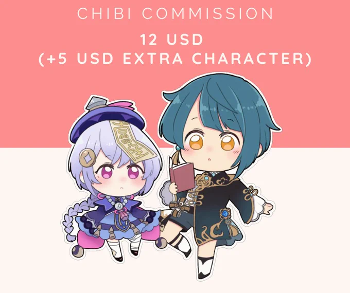 COMMISSIONS OPEN !!
-If anyone is interested, write me by direct message.
-If anyone has any questions, you can ask me in the comments.
THANK YOU!! 😉 