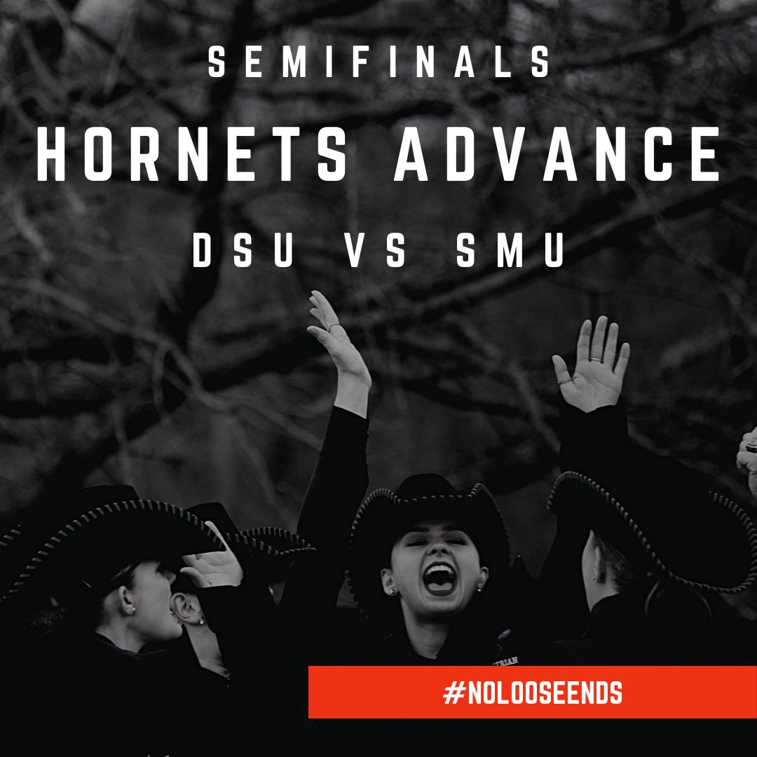 DSUEquestrian's tweet photo. HORNETS ADVANCE 💪

With the official final score being 9-7 against @ucdaviseq the Hornets advance on to the semi finals against @smuequestrian tomorrow 💙❤️

#dsuequestrian #makeaSTATEment #nolooseends #itallmatters #doitagain https://t.co/mCvQhZ2zlT