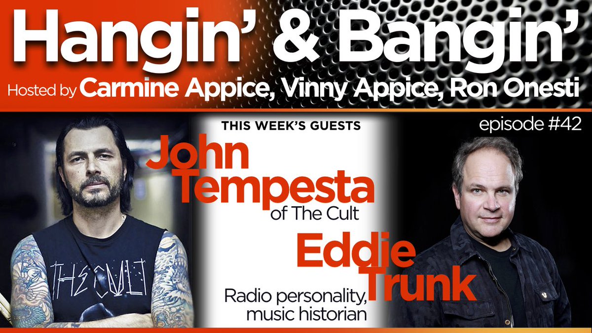 Join me, John Tempesta, <a href="/carmineappice1/">Carmine Appice</a> <a href="/VinnyAppice1/">Vinny Appice</a> <a href="/RonOnesti/">Ron Onesti</a> live tonight 7P ET / 4P PT! youtube.com/watch?v=c_44eM…