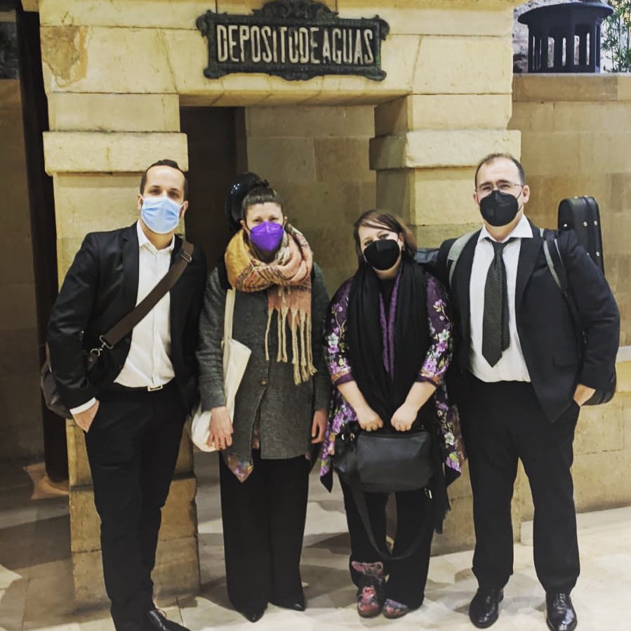 Lo importante de tener grandes músicos, valientes y listos para tomar retos en el último minuto 💪🏻 Kepa Artetxe (violín) se une para los conciertos de Oviedo y León, supliendo a Víctor. Gracias Kepa! 

Moviendo la emoción de Händel por España 🥰🥰 
#primaverabarroca #oviedo