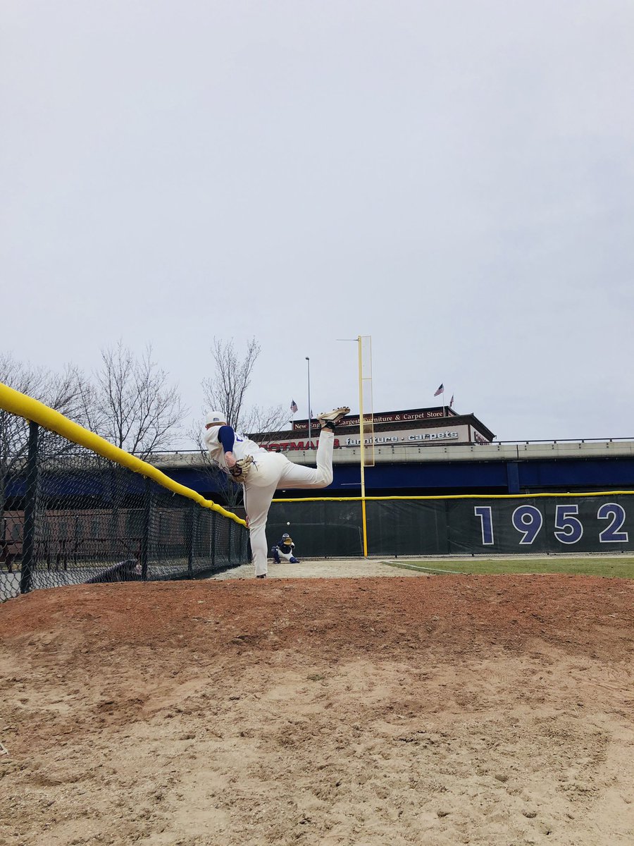 Last night was the first time in nearly 700 days that the Crusaders played a home game, but for senior @gkeough8, it was his first game at Fitton in more than 1,000 days — and he turned in a strong performance, tossing four hitless innings while striking out five. 

#GoCrossGo