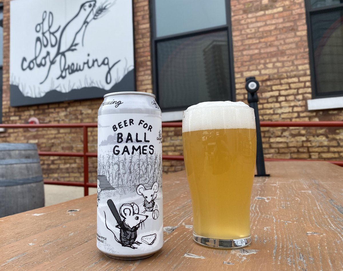 OffcolorBrewing's tweet photo. This picture was not an excuse to have a beer before 3pm. We just want you to see that this new beer is pretty. Before we drink it. https://t.co/ZW9br2sc2Y