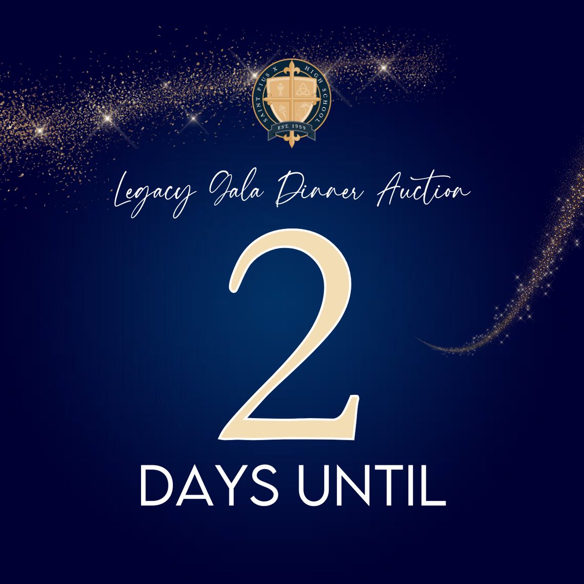 stpxlancers's tweet photo. The countdown is on! 2 days until the Legacy Gala Dinner Auction. To register and bid on items, go to https://t.co/ZexY3XDJpz. https://t.co/qJ4kIVnId0