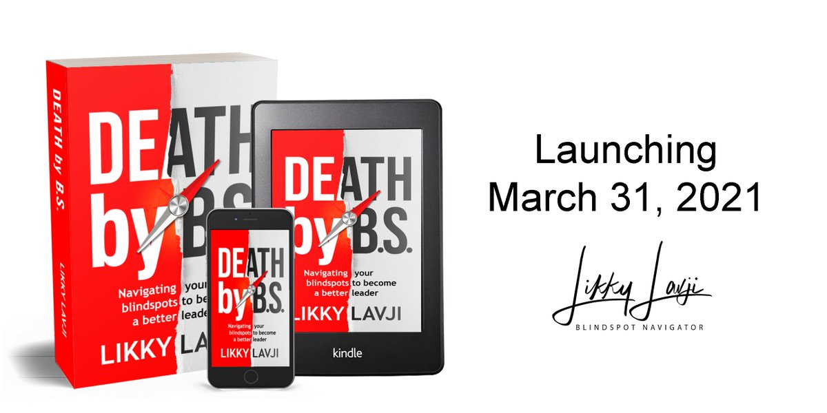 Join me at a virtual launch party for my new book Death by B.S.

March 31 at 10am PST 

Book discounts, speakers, engaging content and more... 

facebook.com/events/2667145…