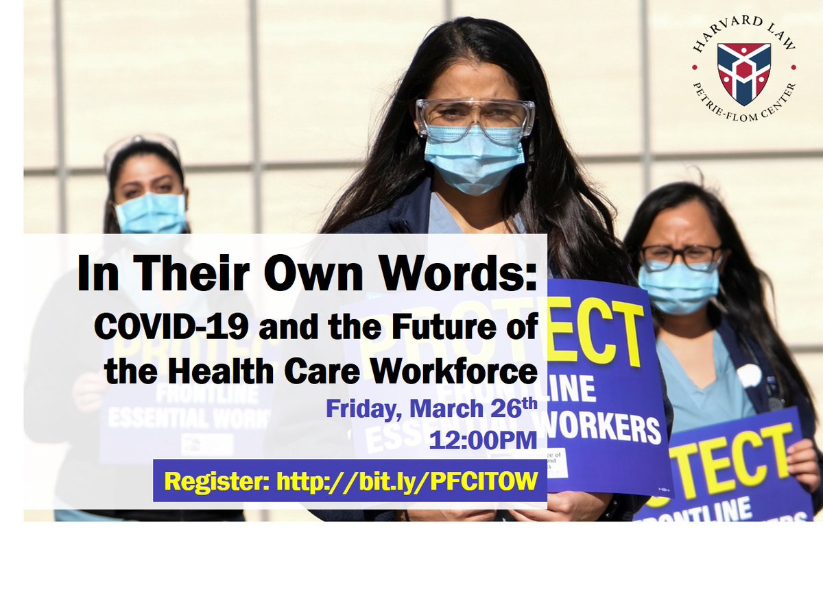 PetrieFlom's tweet photo. Don't miss tomorrow's panel discussion on the future of the health care workforce. Register now! https://t.co/6ITkDGGJEP #FutureHCW @StephenPaulWoo4 @RN_CYN @littleleveney @BenjaminPodsiad https://t.co/79s8VNNoLN