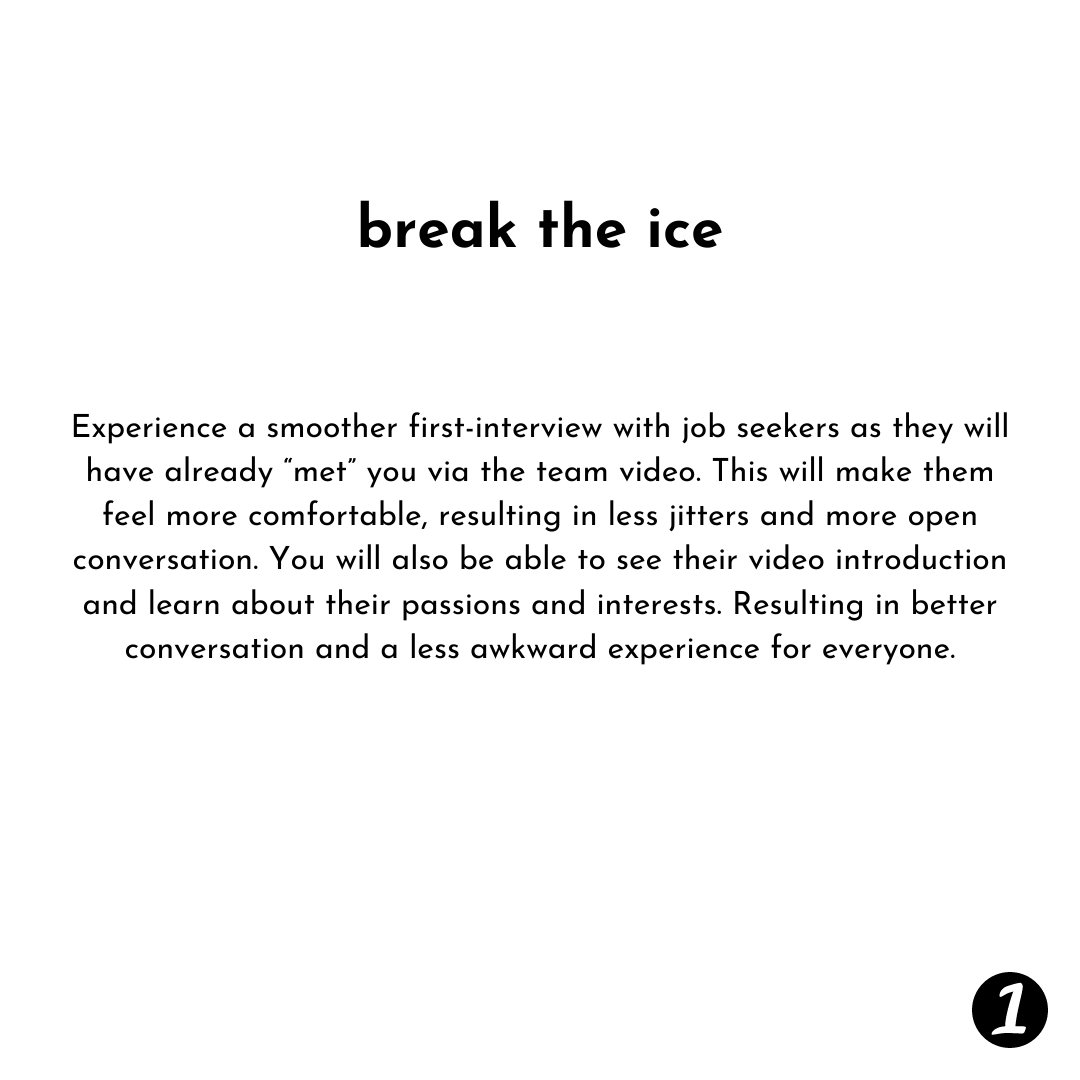 UNMETJobs's tweet photo. Employers, we know you've considered skipping the "Add Team Video" step on your company profile. We get it! However, here are 3 important reasons NOT to skip it👇. Check out the full blog on our website for more! (link in bio)

#UNMETJobs #Employers #CompanyCulture
@azcommerce https://t.co/FNaBQXPd9r