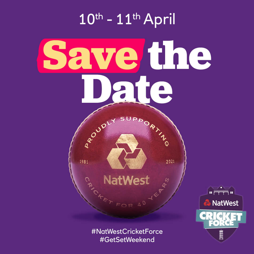 WhistonParishCC's tweet photo. NatWest cricket force day 11th April 9am onwards https://t.co/Q4TAMEZ9m1