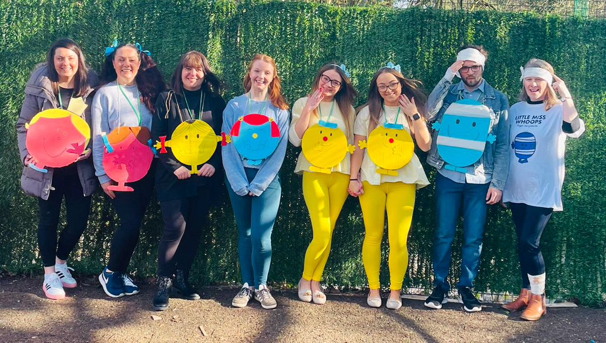 EyfsSsas's tweet photo. World Book Day... Take 2!!! 🎬 featuring the Early Years team as Mr Men and Little Miss characters! 🌟 We hope you all had a wonderful day! 📚 😍 @ssascommunity https://t.co/mpyt93y2mL