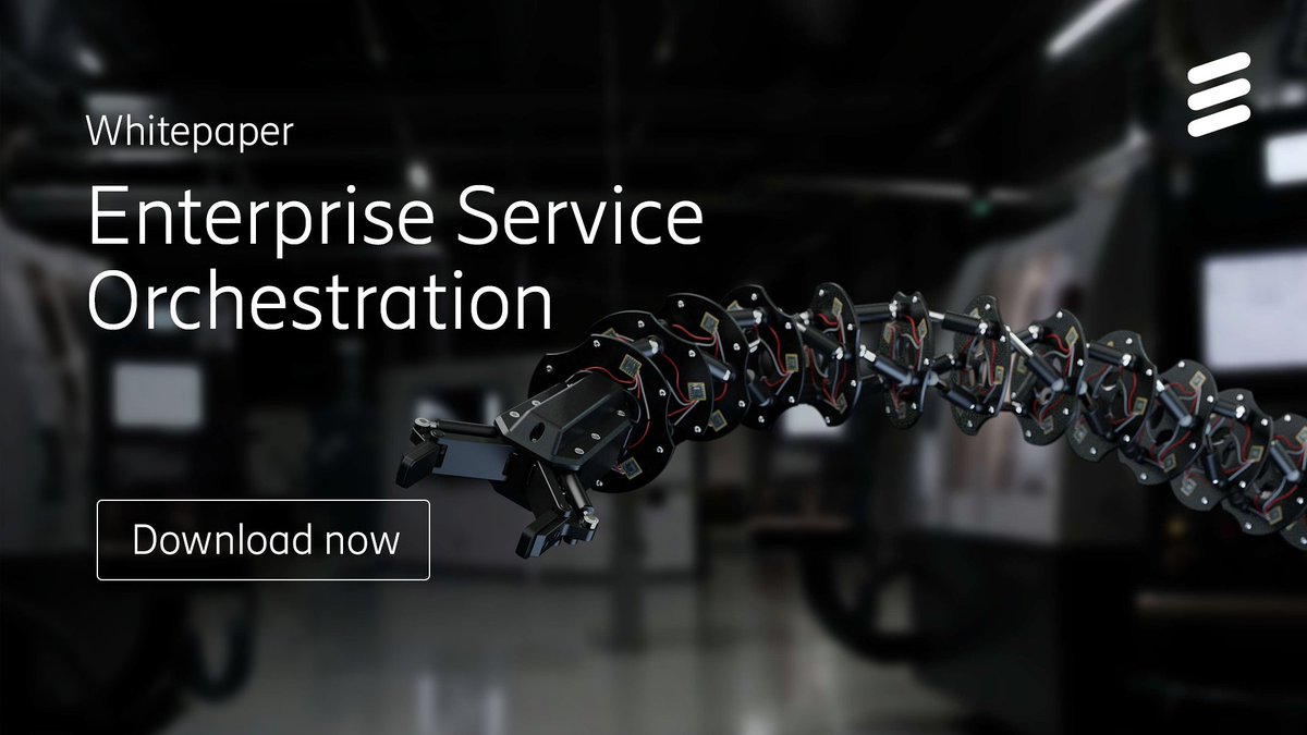 EricssonSoftw's tweet photo. The #5G enterprise market offers major opportunities, but the competition can be fierce. Find out what 5️⃣ key capabilities can help CSPs differentiate themselves. 🔓 

Download our whitepaper: https://t.co/1sw79ESysm

#orchestration #automation https://t.co/JMB0SMMx6y