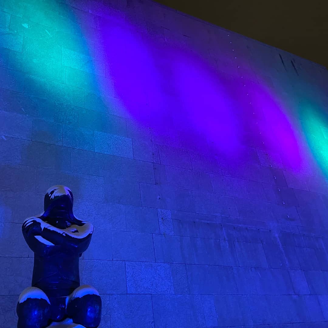 APTNNews's tweet photo. Take a sneak peek of Qaumajuq, the @wag_ca’s new 40,000-square-foot Inuit art centre – now the largest collection of Inuit art in the world. Watch live now: https://t.co/haIqXEJ0JV

Photos by Lindsay Reid. https://t.co/P2HDAfrCHt