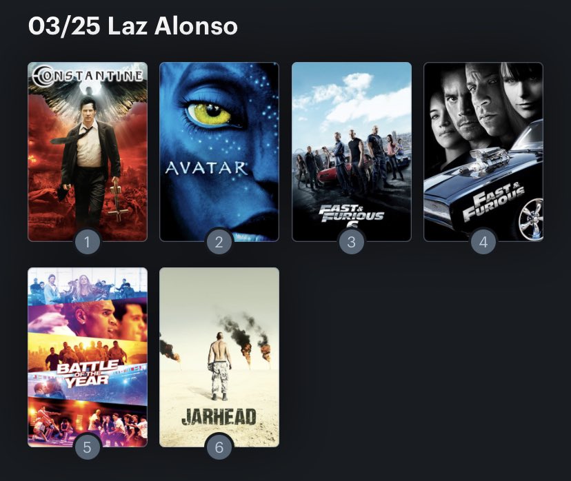 Hoy cumple años Laz Alonso (47) Happy birthday ! Aquí mi Ranking: 