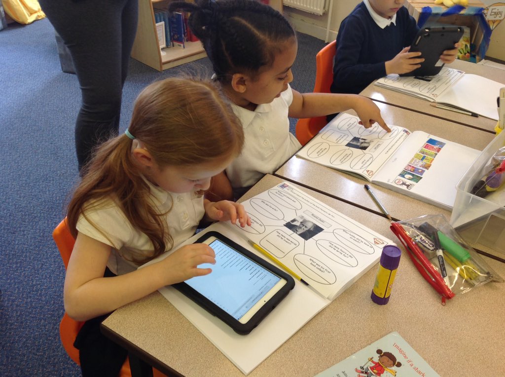 PindersPrimary's tweet photo. Today, Year 2 explored the author of our new Read &amp; Respond book, Ronald Dahl. We found out some interesting information about him and his writing. #PPYear2 #PPReading @RoaldDahl https://t.co/hSdQtGMdqS
