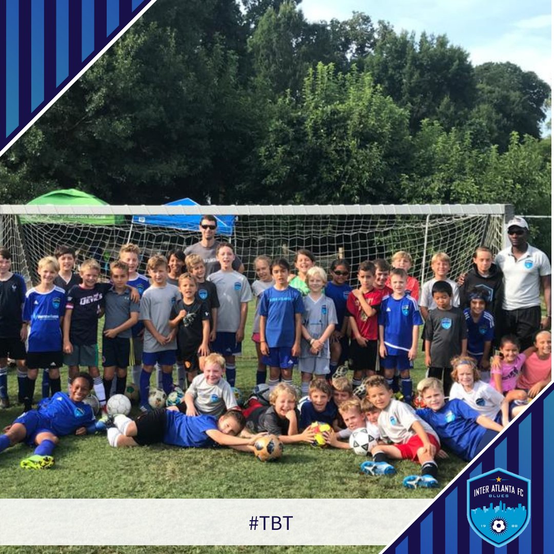 iafc_blues's tweet photo. #tbt🔙📸
Throwback to a LIFETIME ago in 2019, when we could
see all the smile faces without a mask in our
Pre-Season Camp 😁
#tbt #soccercamps #throwback #interatlantafc https://t.co/huE82Tudkc