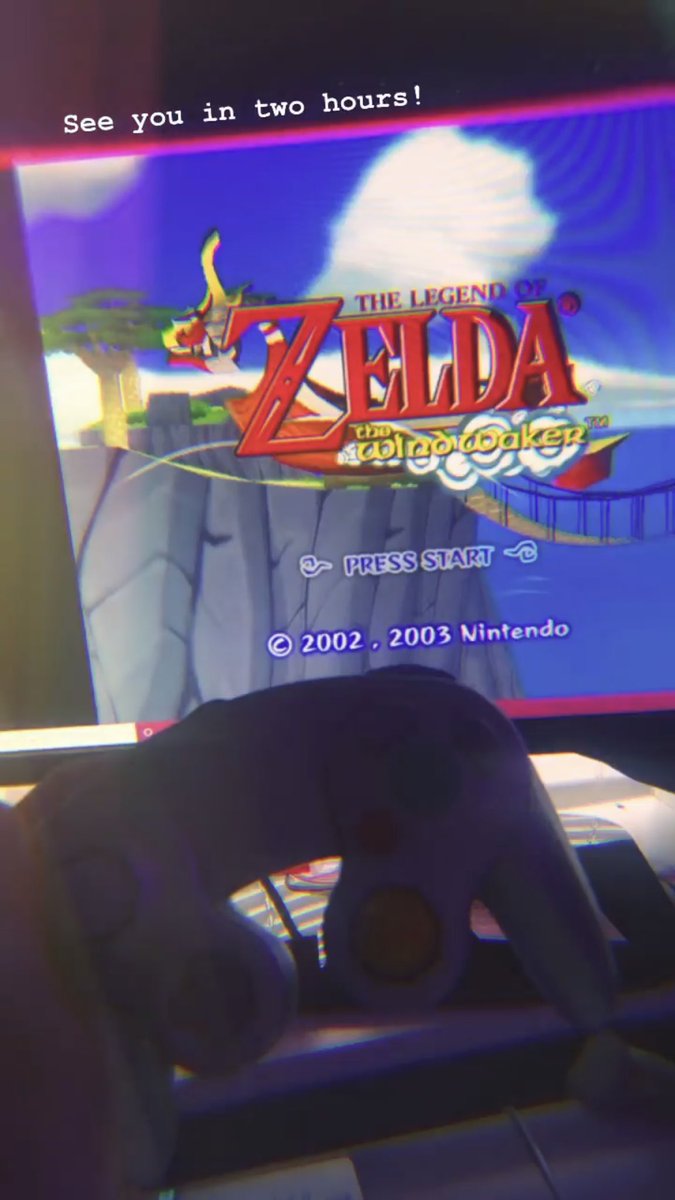 Pinkd1m0nd's tweet photo. Starting our next Zelda adventure tonight! Better see you there 😉 https://t.co/S54VIokLw6