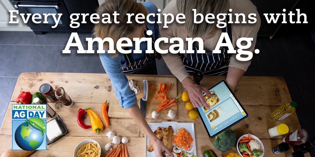 FairchildEquip's tweet photo. National agriculture week recognizes the abundance provided by American agriculture. Today, we would like to thank American farmers, and especially those in our communities, for all they provide us. #AgWeek21 #AgDay #FamilyValues https://t.co/aowloNHHYt