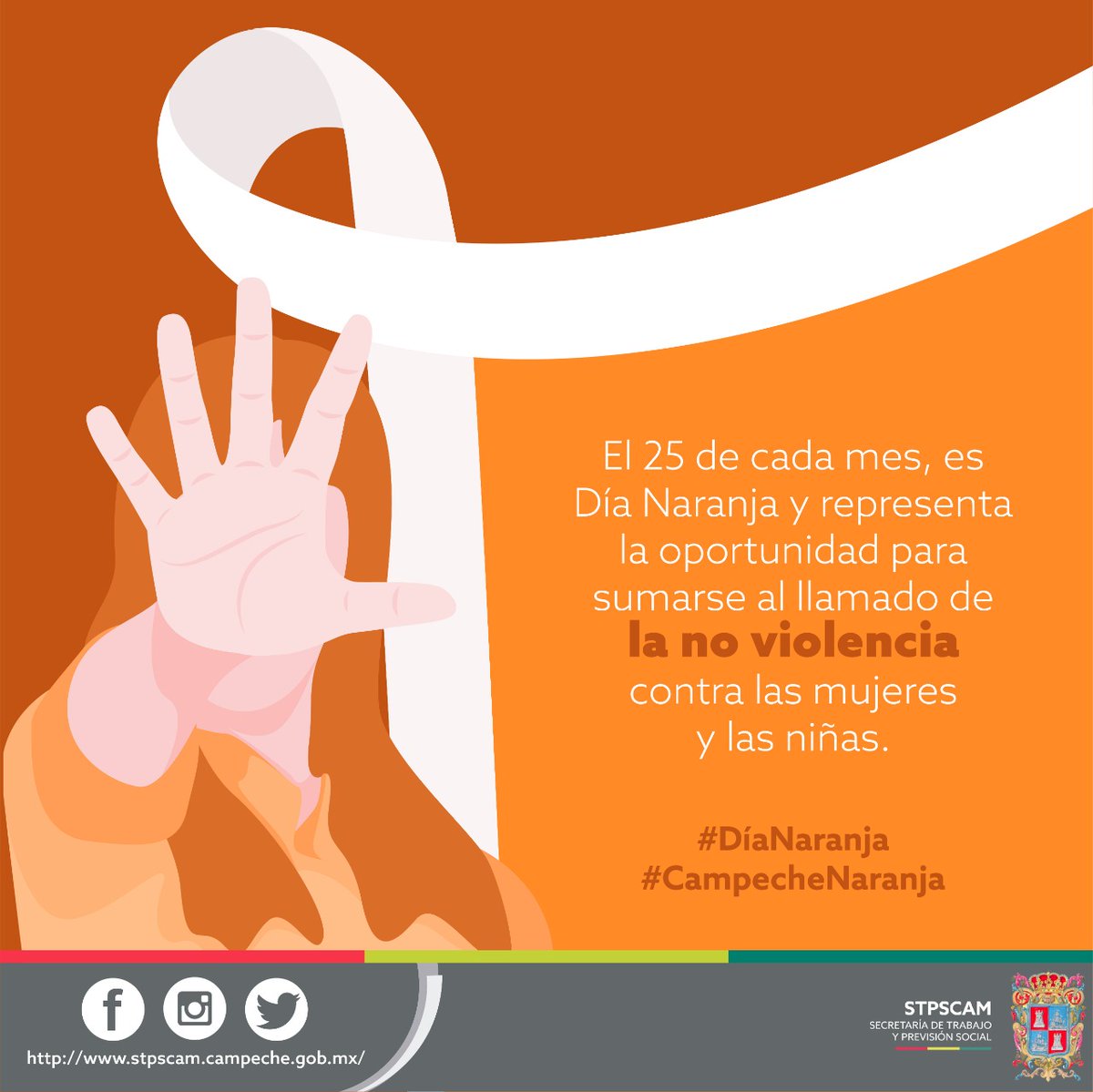 stpscam's tweet photo. #DíaNaranja
#25DCM
#CampecheNaranja https://t.co/q1Q0WksNjl