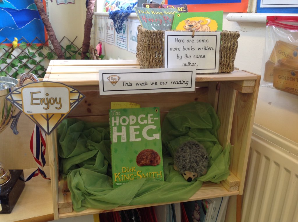 PindersPrimary's tweet photo. Year 2 are really enjoying reading The Hoghedge in story time and we can't wait to hear what happens next. #PPYear2 #PPReading @DickKingSmith https://t.co/Ys32o9yFzC