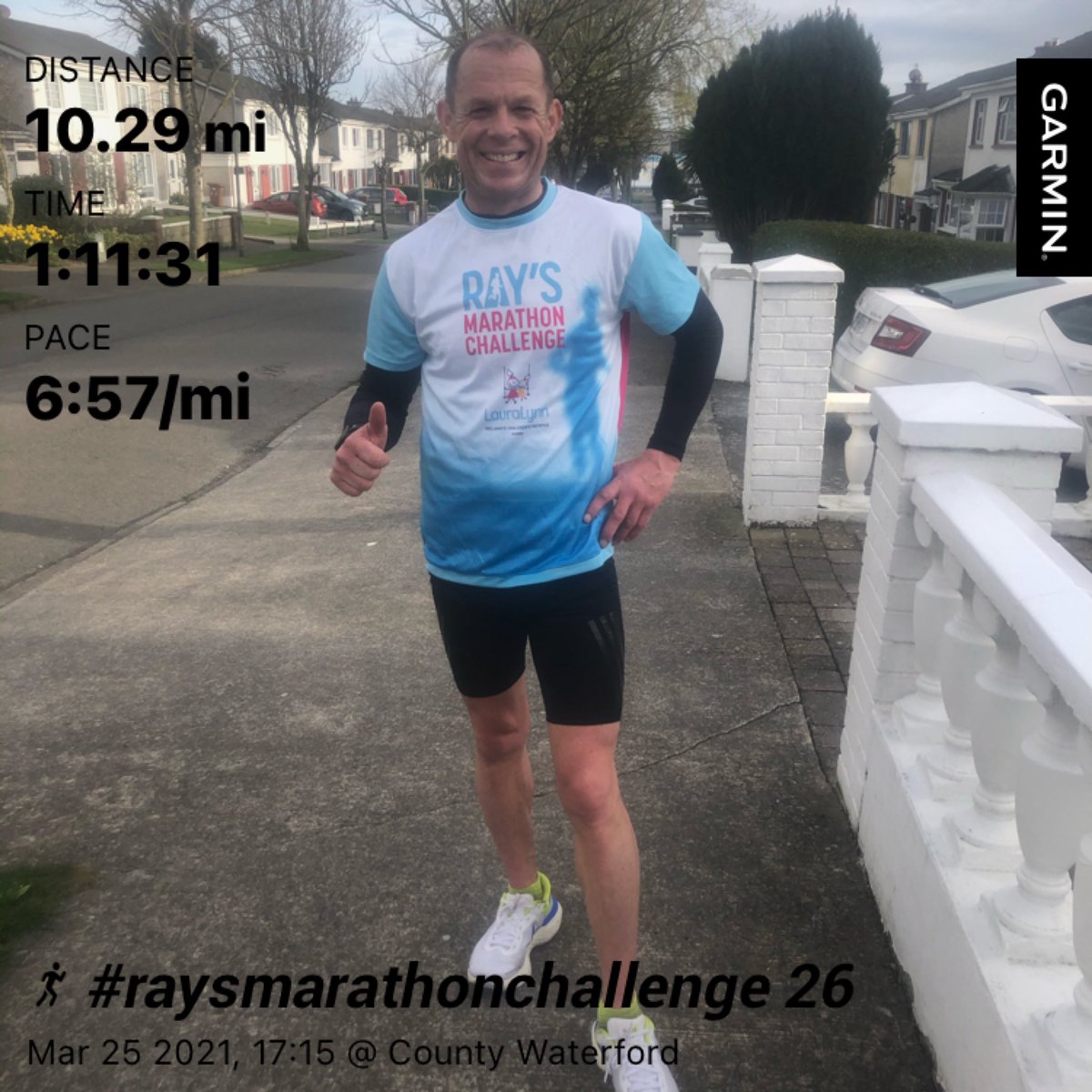 FrankQuinlan1's tweet photo. #raysmarathonchallenge 26 down and 26 to go 🏃‍♂️. Half way through the challenge but not half way on donations if anyone would like to donate for this great cause 🙏🙏 
https://t.co/Sa1kQpYZ8q 84 days running an average of 13km a day #Wellbeing #selfcare #fundraising #running https://t.co/VOplnoBwI2